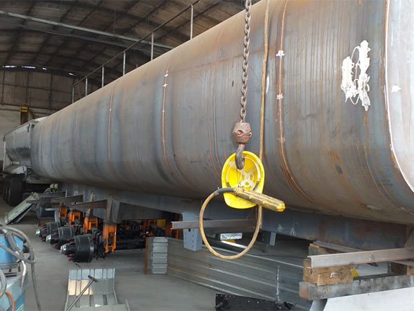 Fabricación de plataformas para transporte pesado