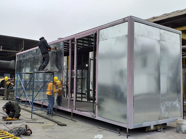 Fabricación de plataformas para transporte pesado
