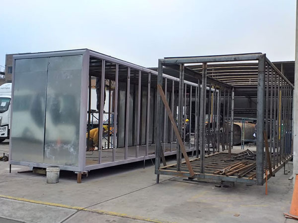 Fabricación de plataformas para transporte pesado