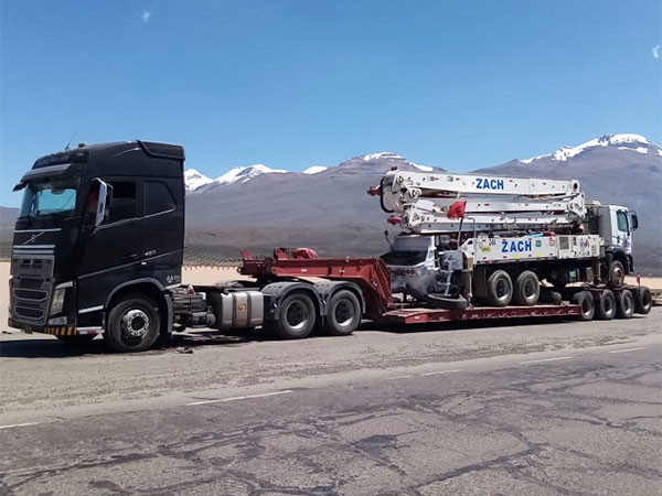 Servicio logístico de transporte pesado